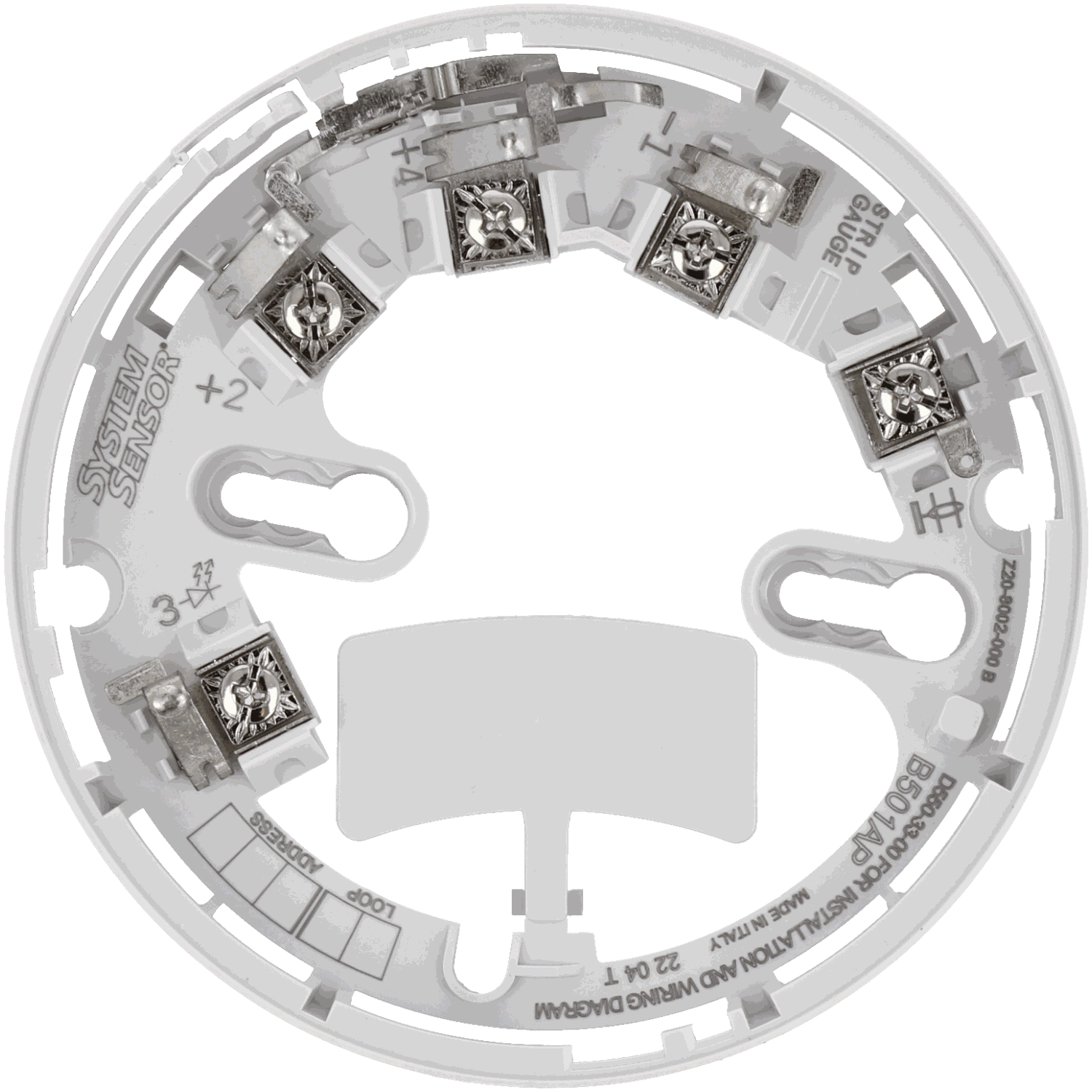 Base para detectores analógicos