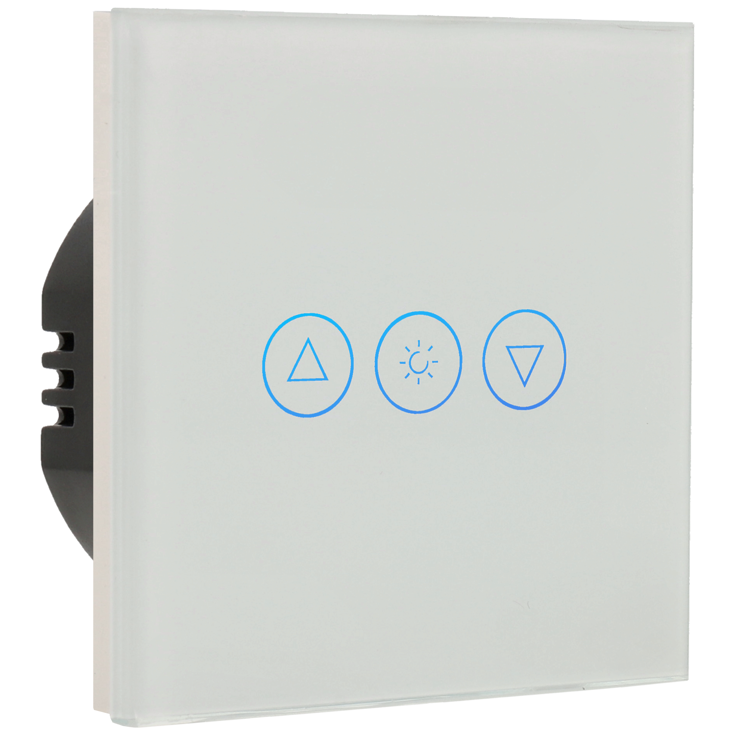 Kit with shutter panel and switch