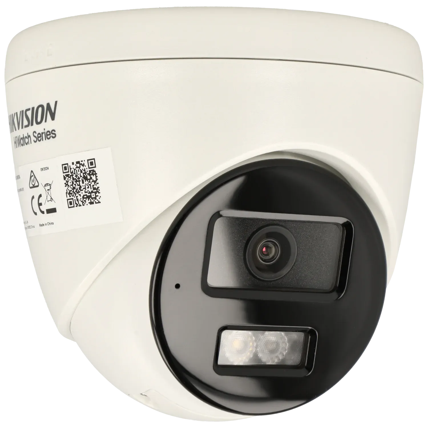 Telecamera minidome ip da 4 megapixel e ottica fissa