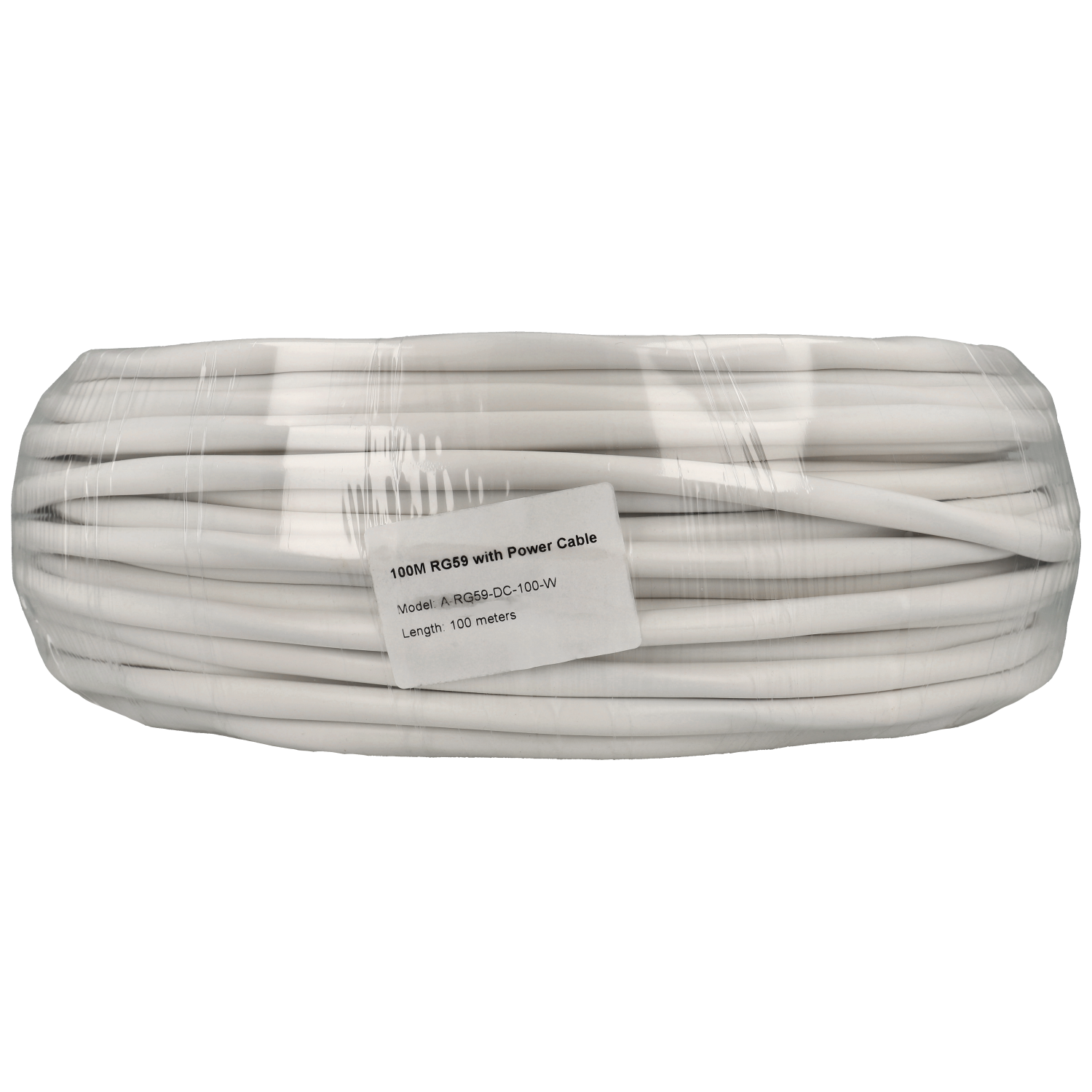 Cable rg59 / alimentación de 100 m