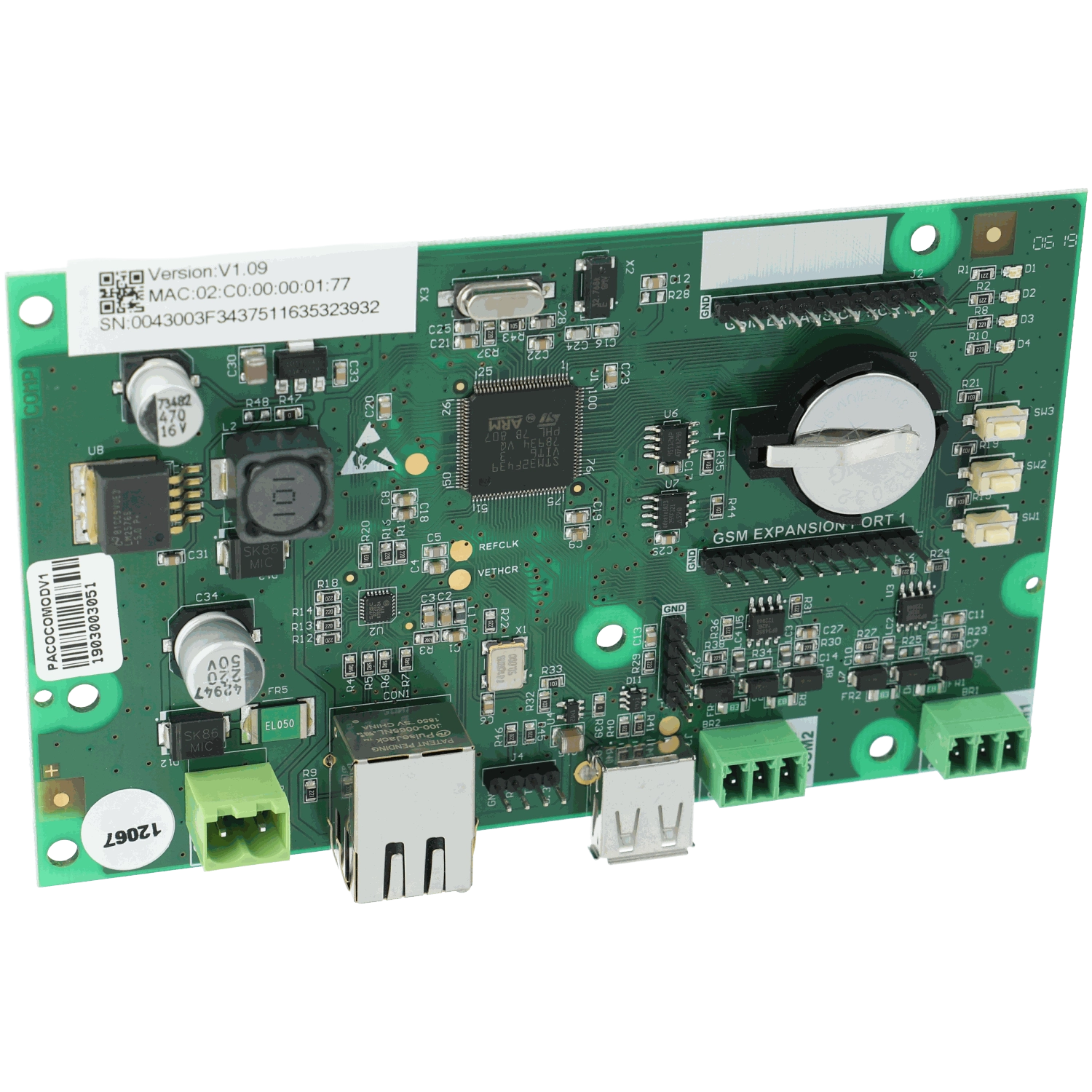 Module de connexion à distance pour panneaux de contrôle