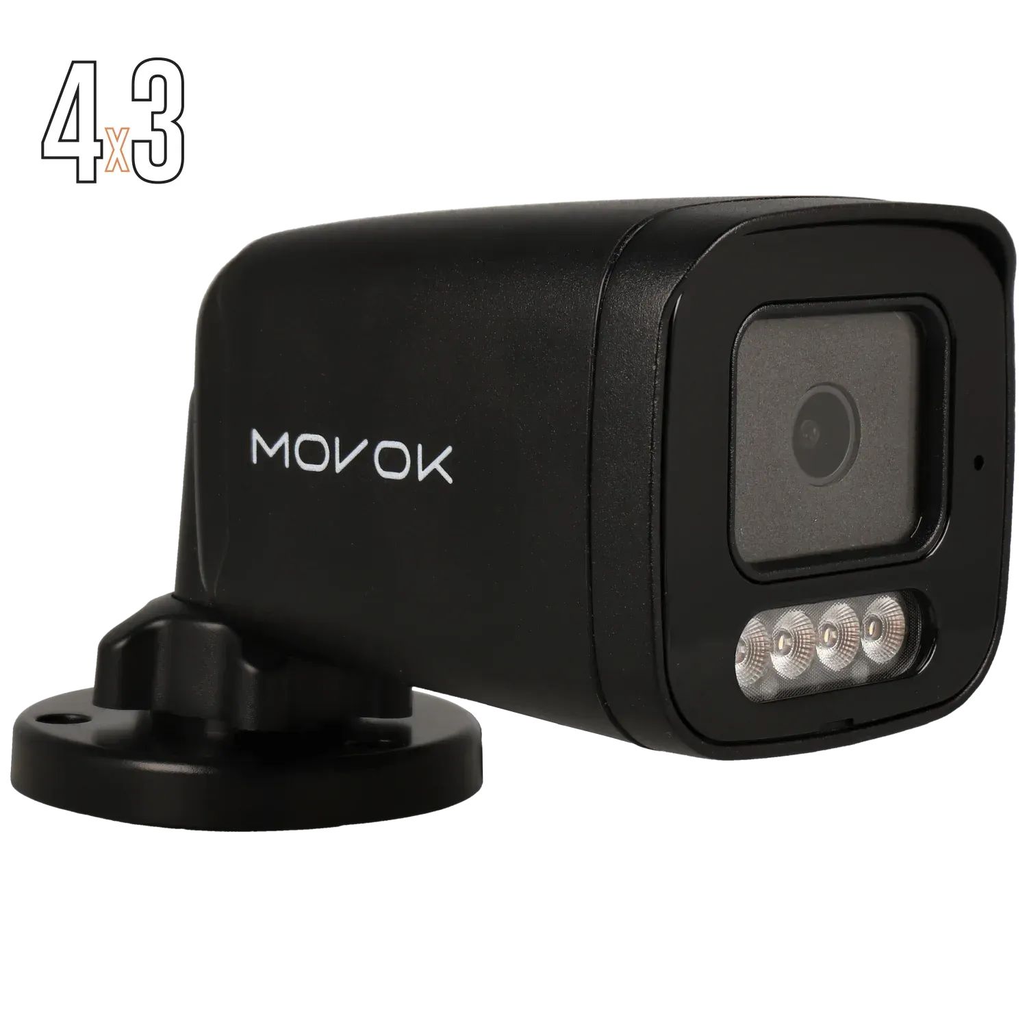 Telecamera bullet ip da 5 megapixels e ottica fissa